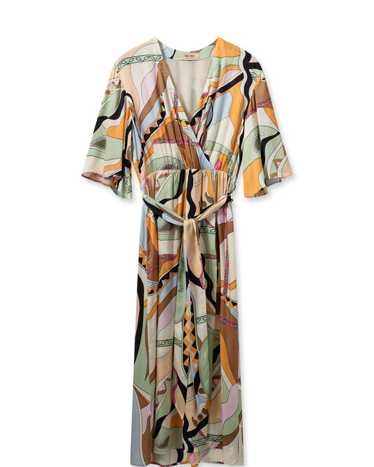 MMKella Pictus Wrap Dress