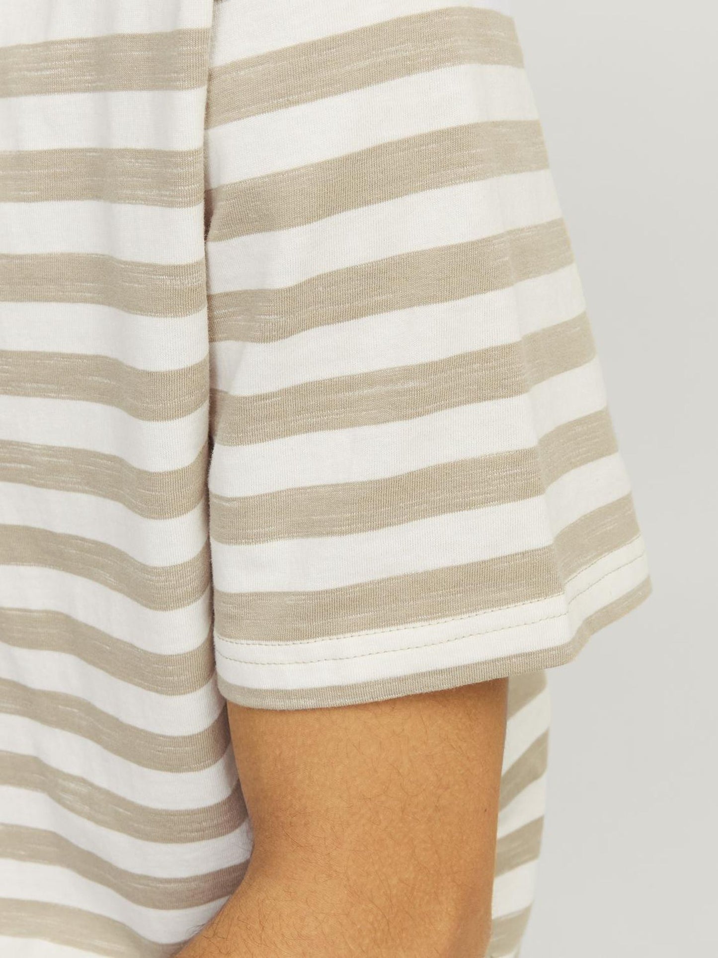 JORTAMPA STRIPE TEE SS CREW NECK