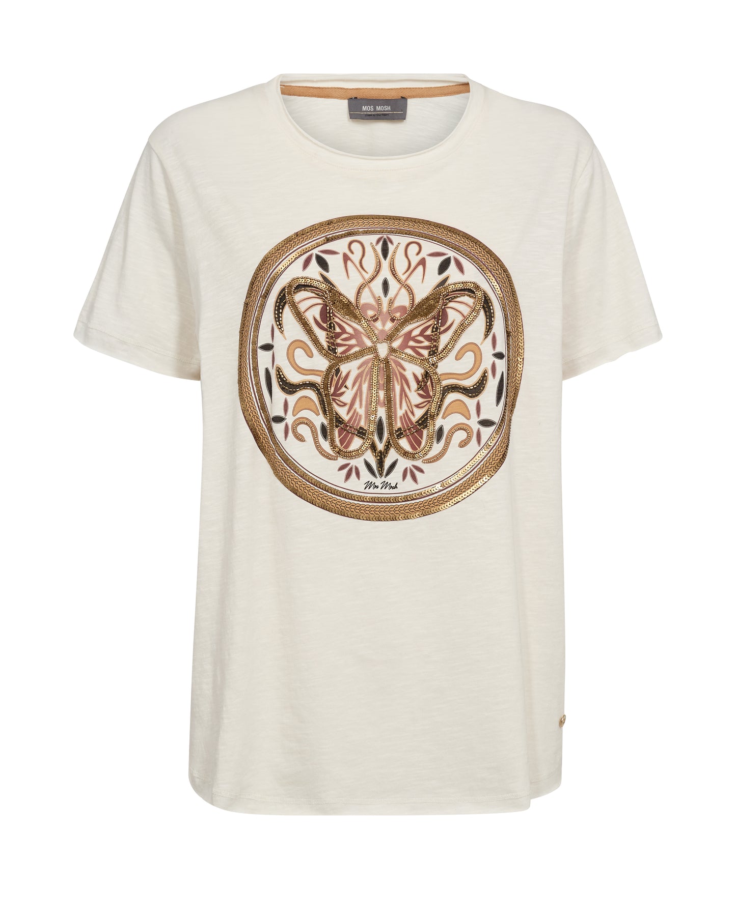 MMFiona O-SS Embroidery Tee