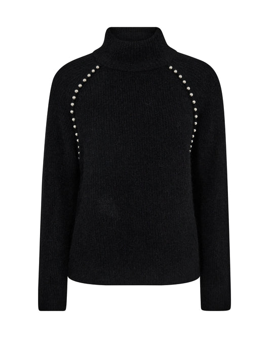 MMZora Bead highneck knit