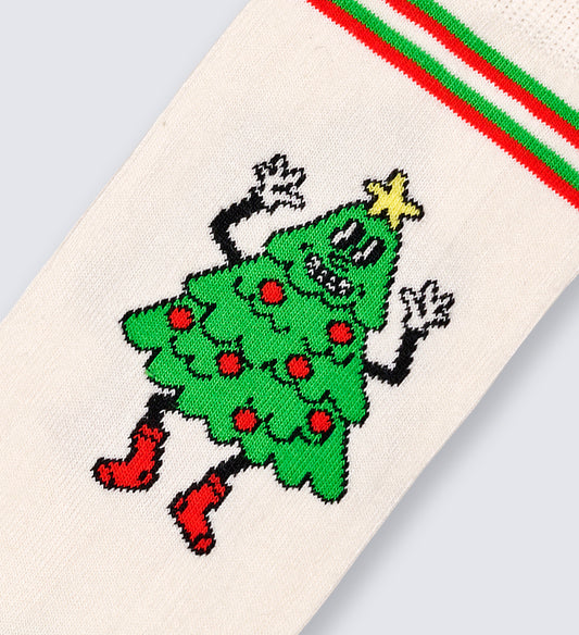Happy Tree Sock