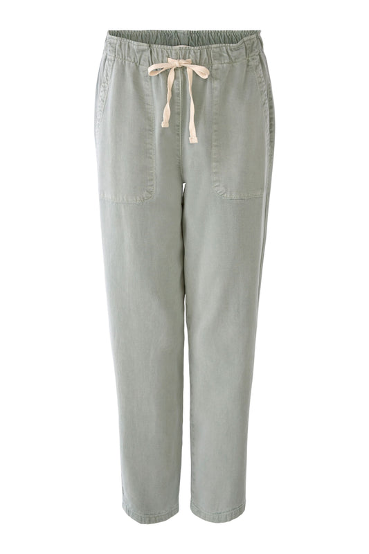 Jogger aus Lyocell- Baumwollmischung