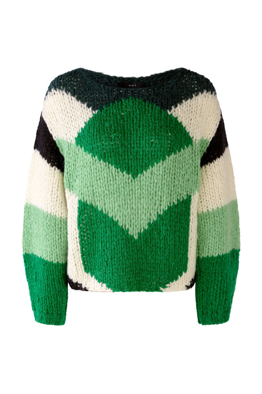 Pullover mit Wolle und Mohair