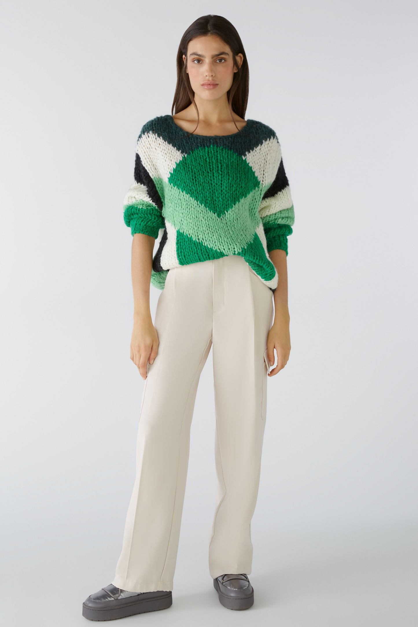 Pullover mit Wolle und Mohair