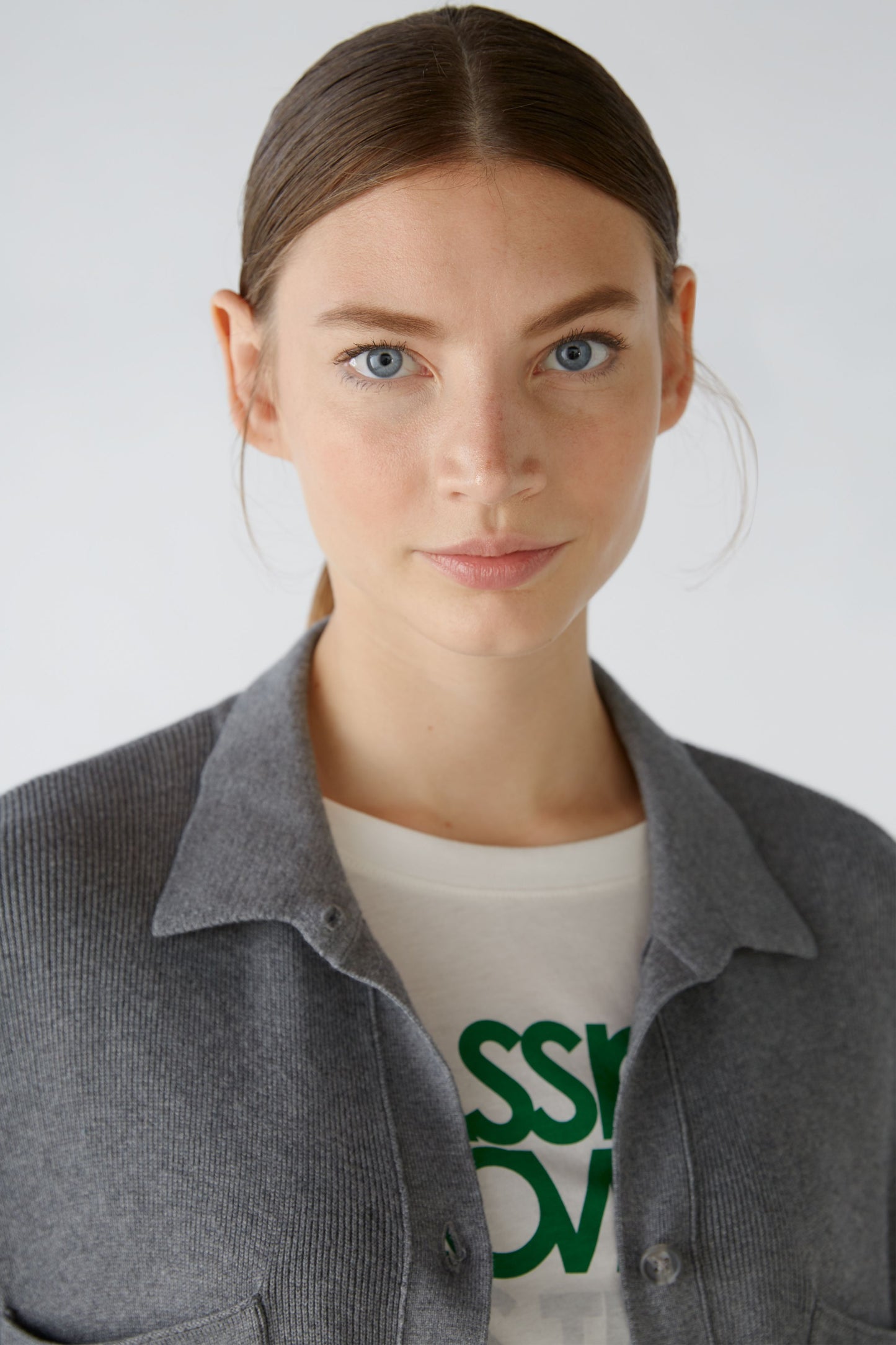 Strickjacke Viskose, Baumwolle, Seide