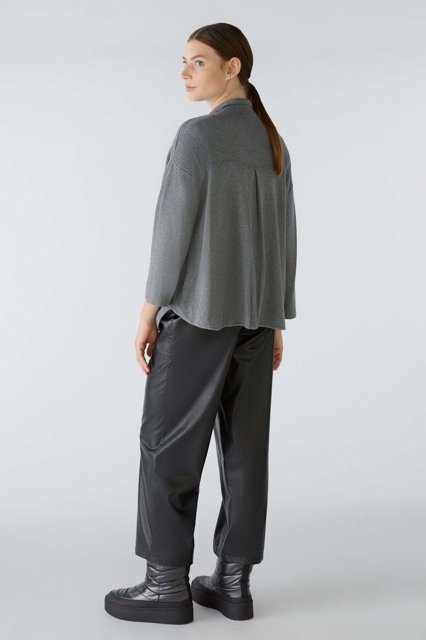Strickjacke Viskose, Baumwolle, Seide