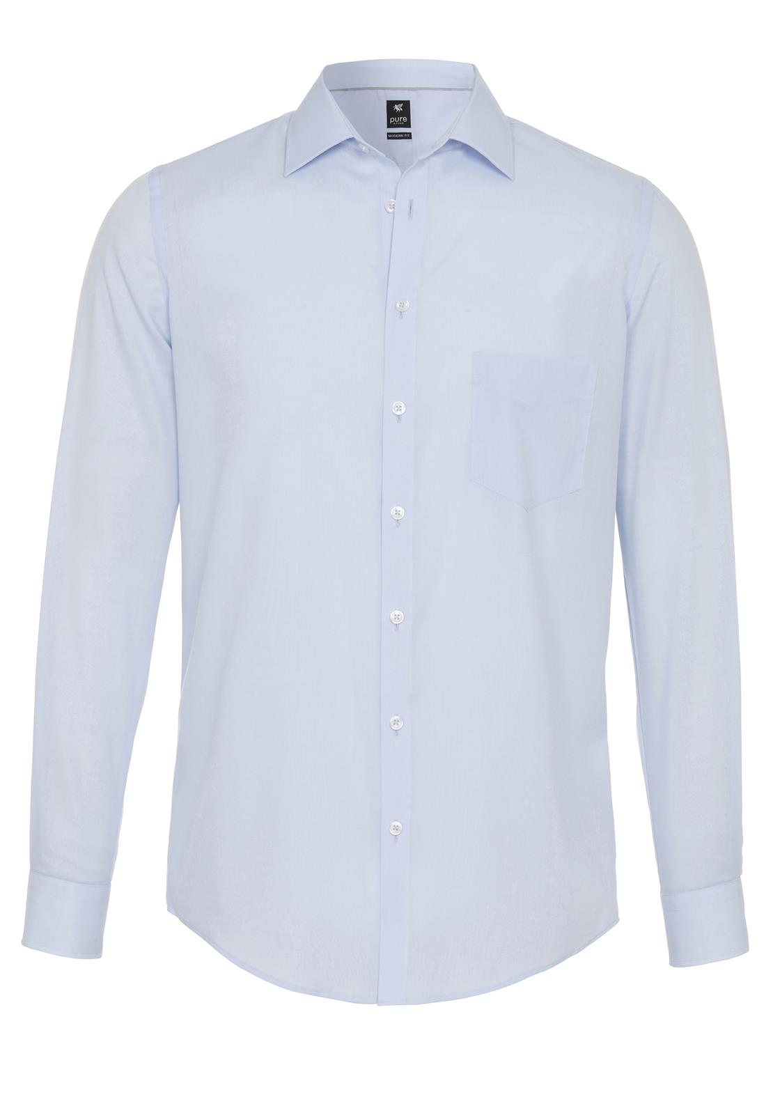 PURE Hemd City modern fit Langarm