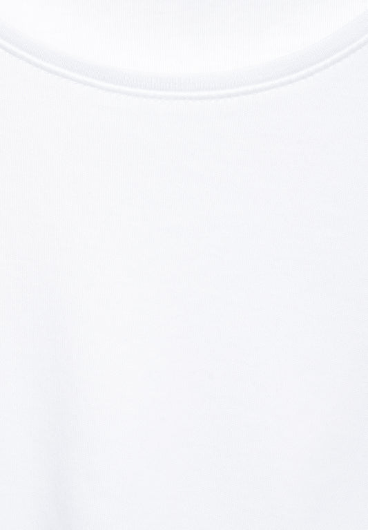 T-Shirt in Unifarbe