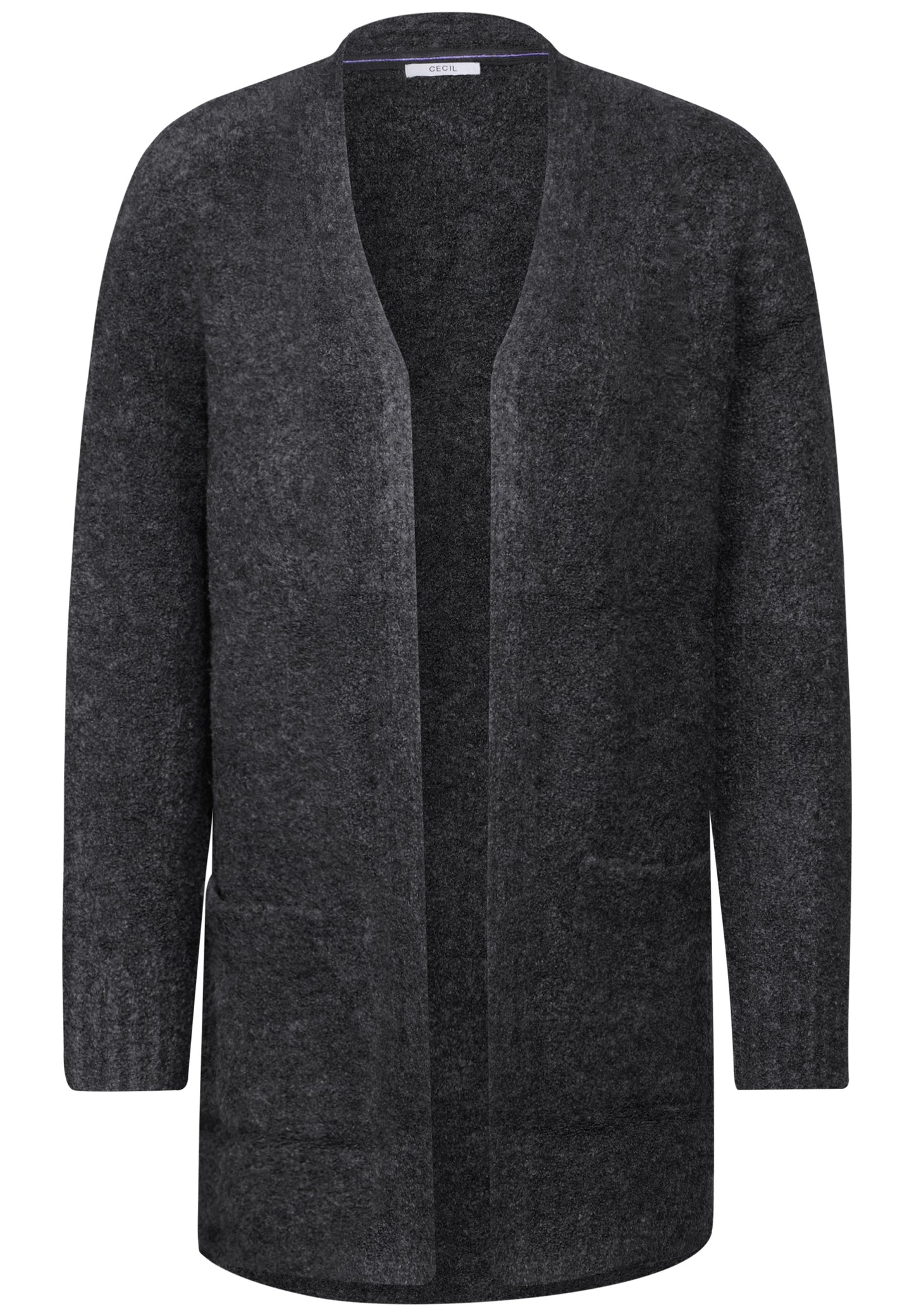 Langer Bouclé Cardigan