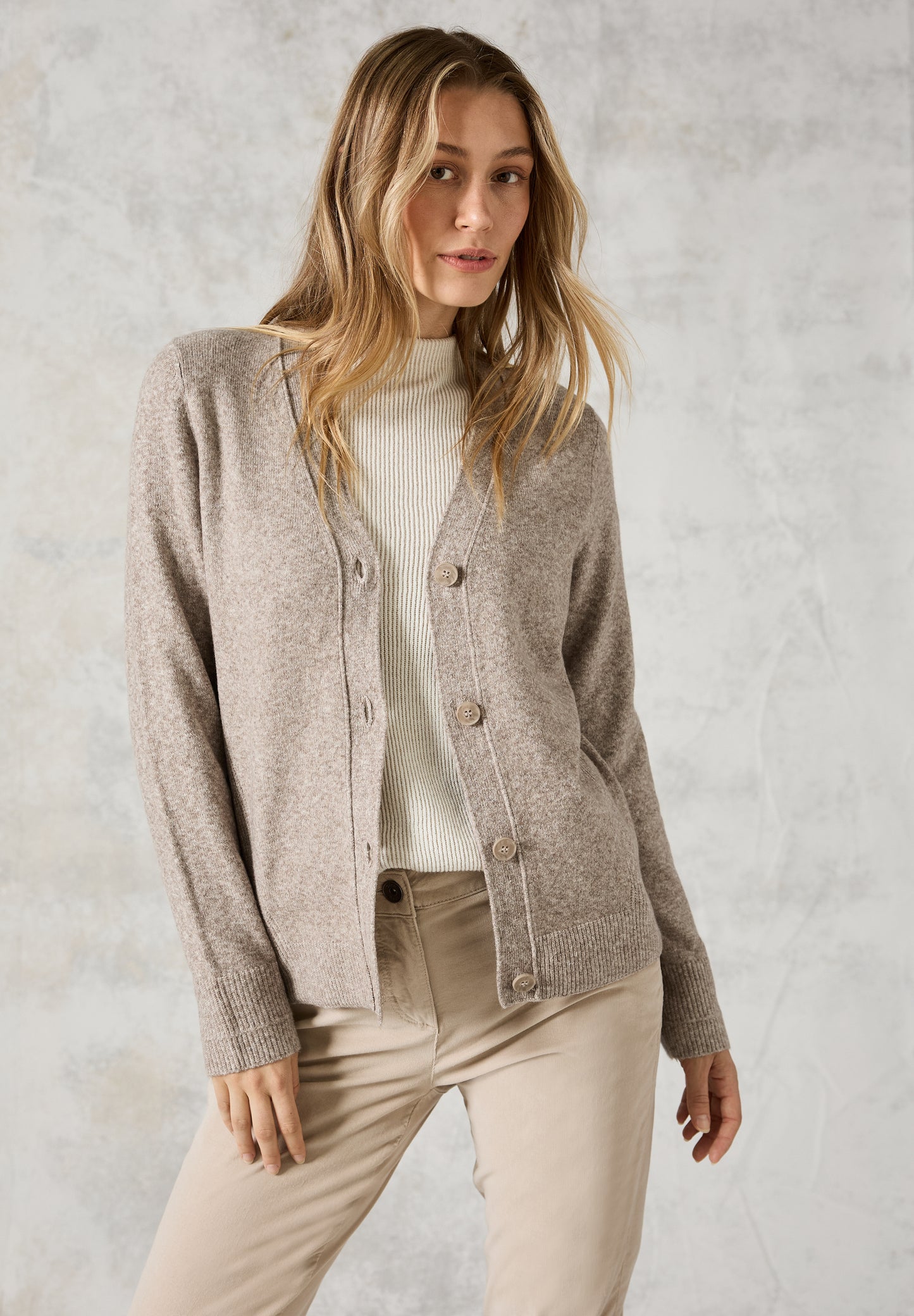 Cardigan mit Knopfleiste