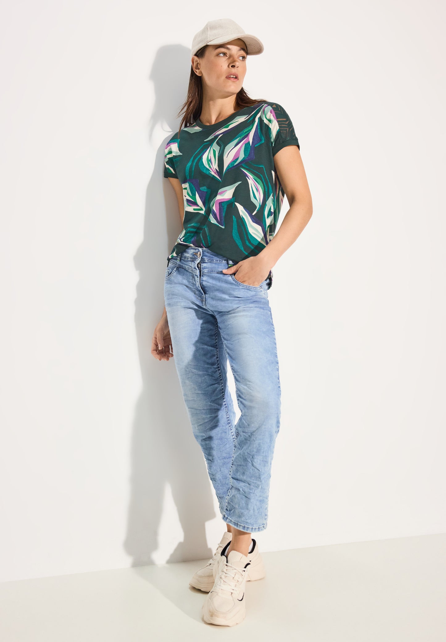 Shirt im Ausbrenner Look