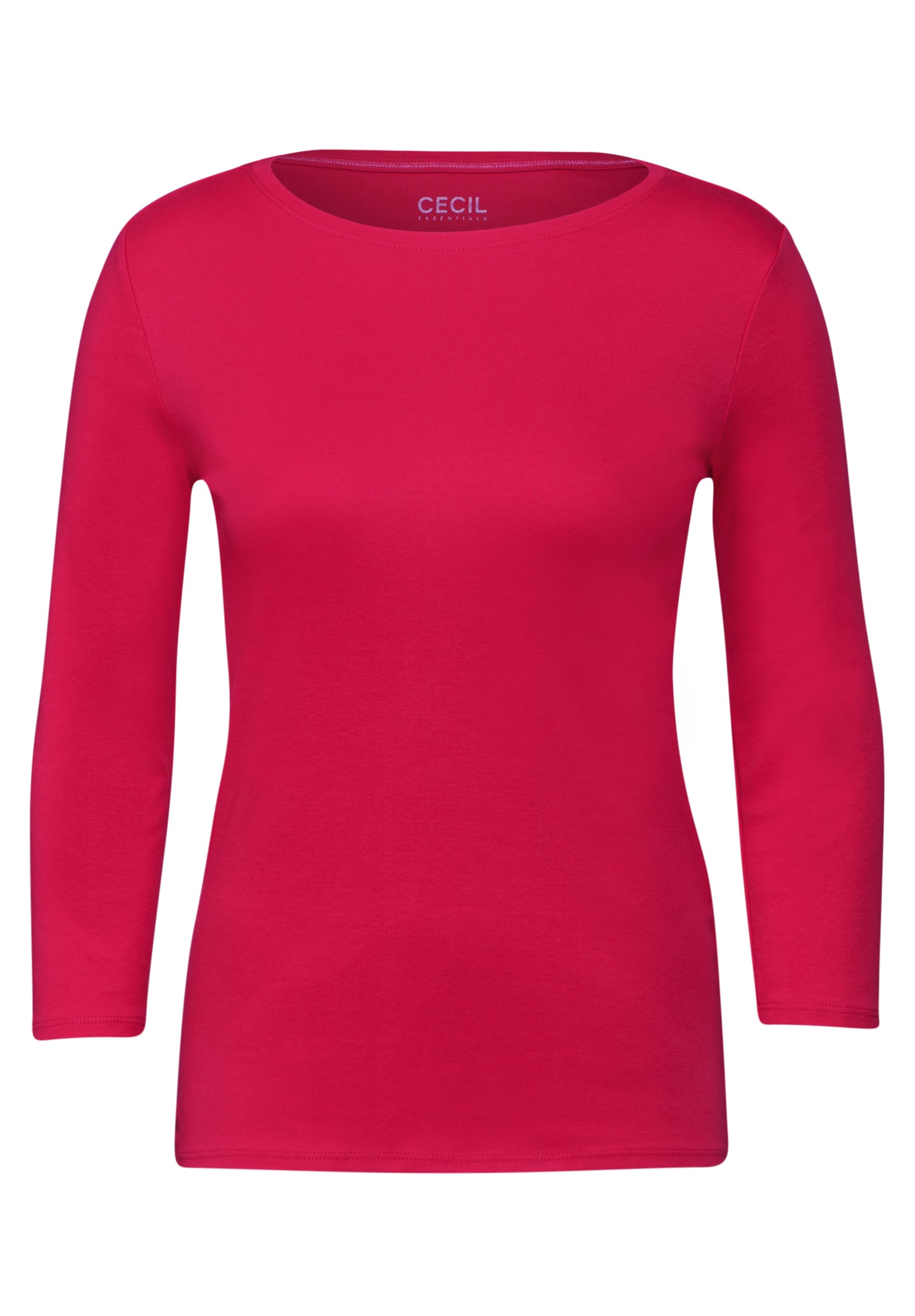 Basic Shirt in Unifarbe
