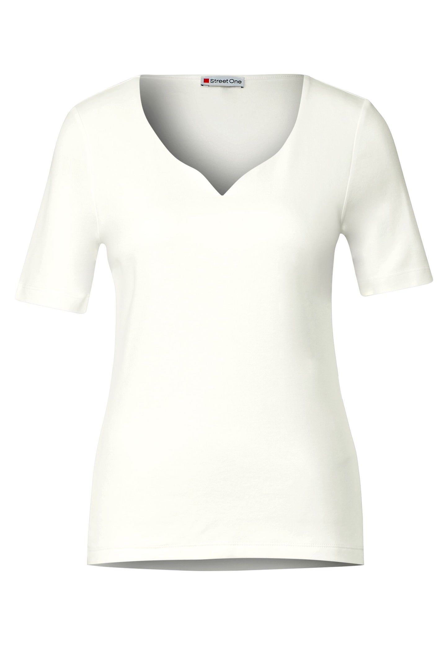 Shirt mit Herz-Ausschnitt
