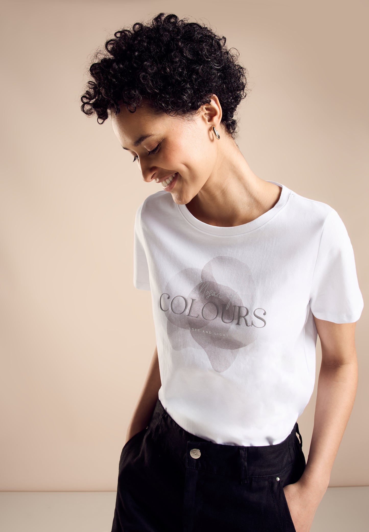 T-Shirt mit Frontprint