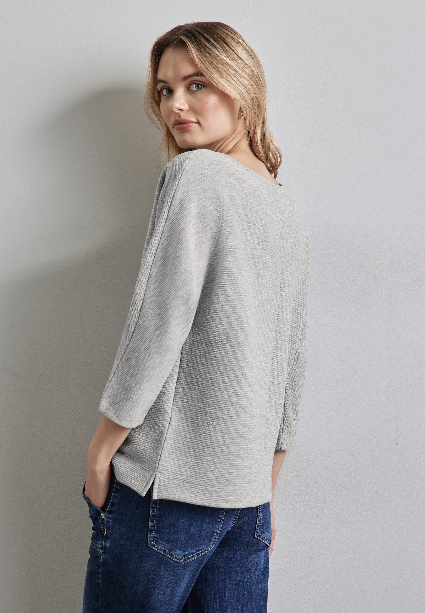 Shirt mit feiner Struktur