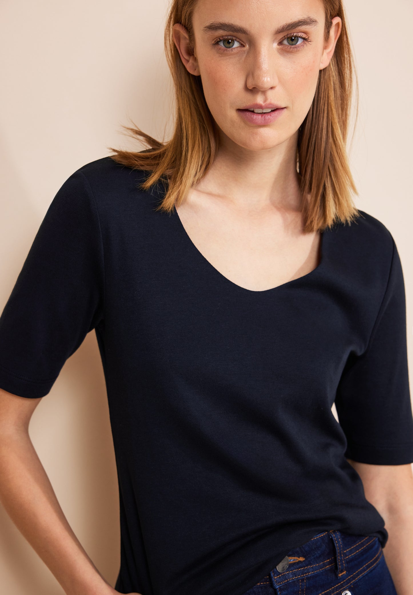 Basic Kurzarmshirt