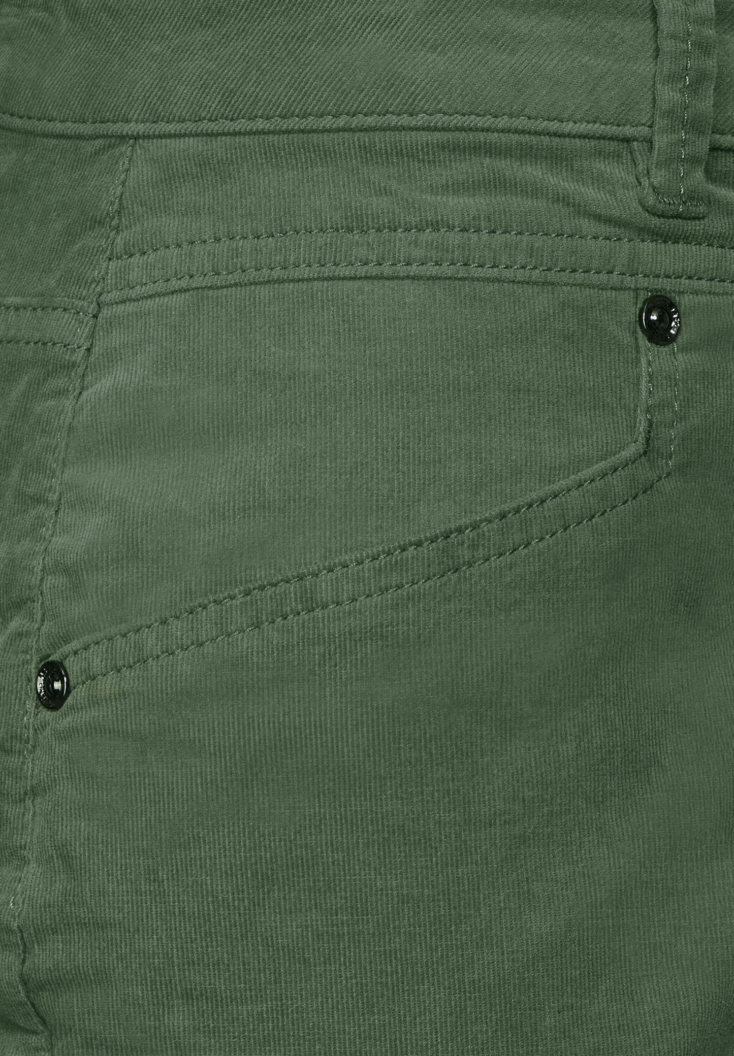 Casual Fit Cordhose
