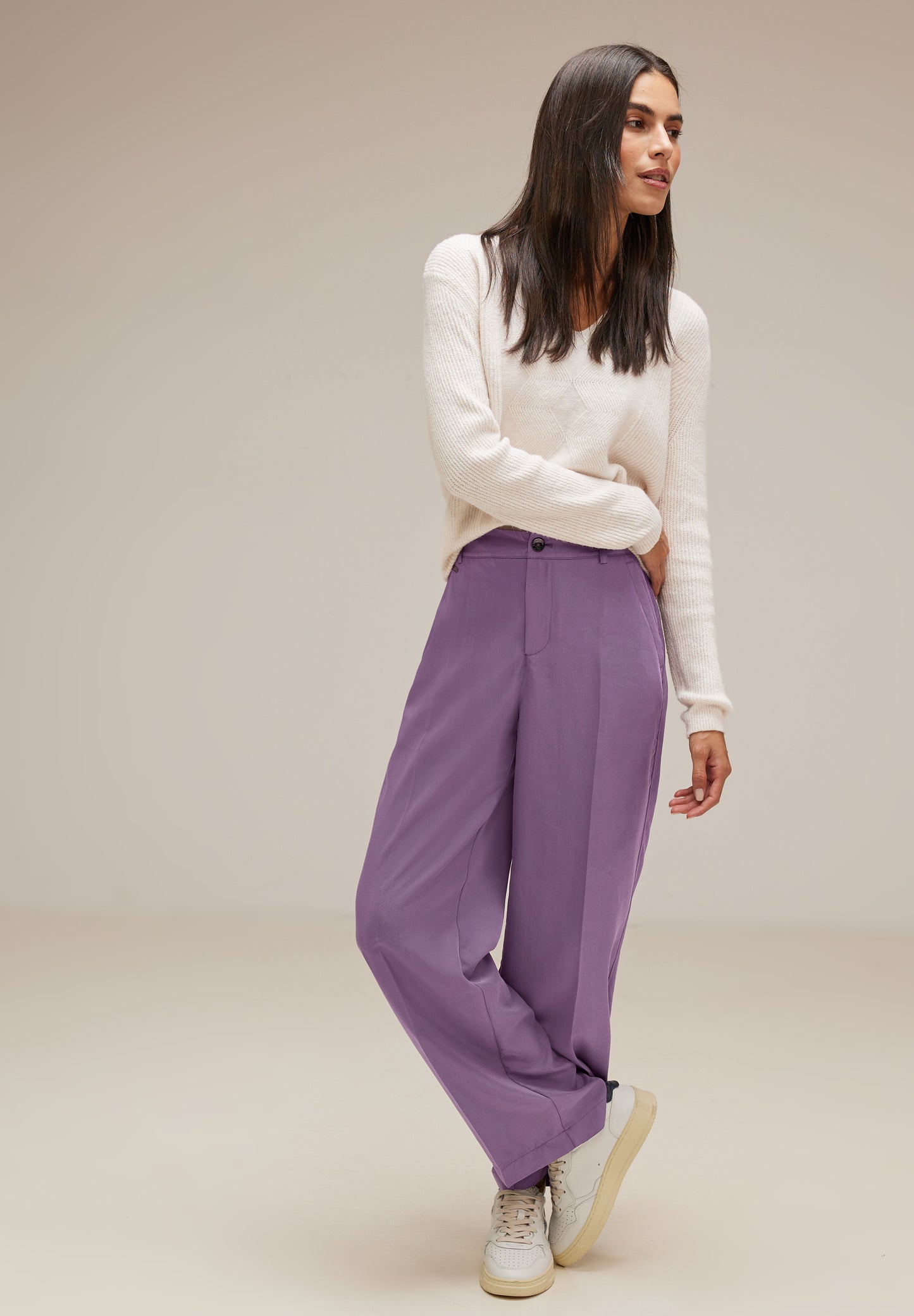 Casual Fit Lyocell Hose