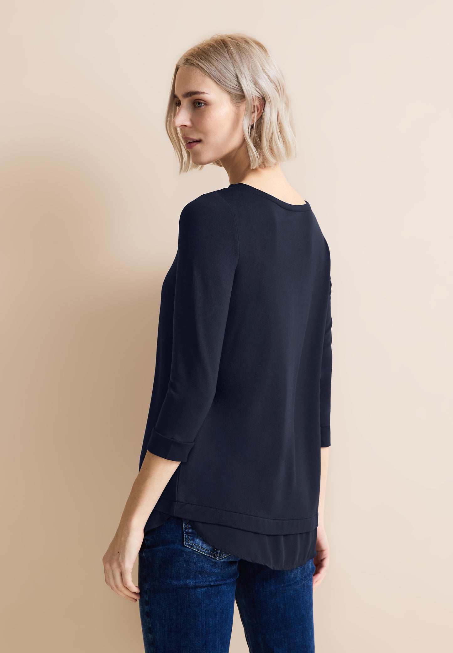 T-Shirt im Lagenlook