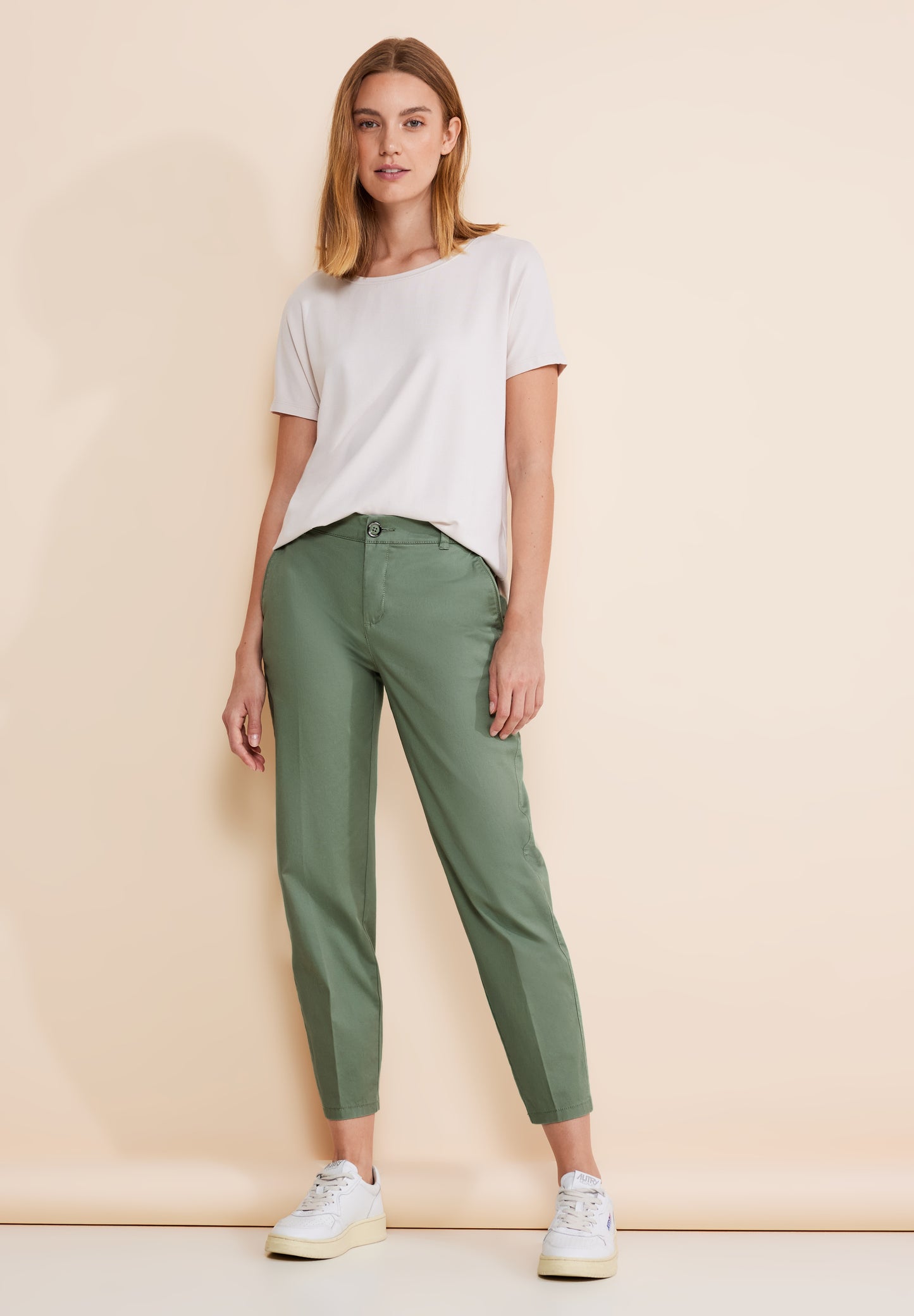 Casual Fit Chinohose