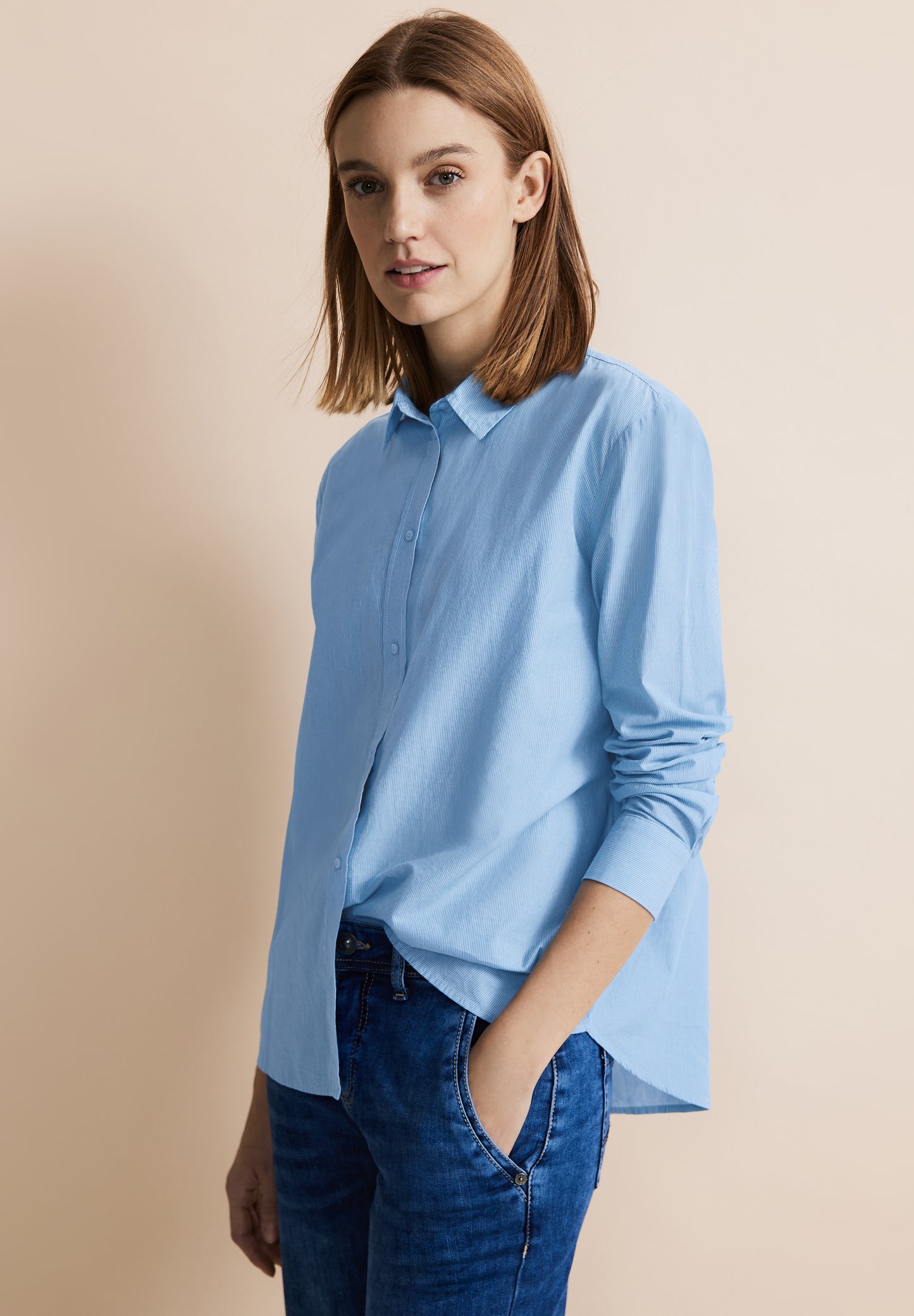 Streifen Hemdbluse