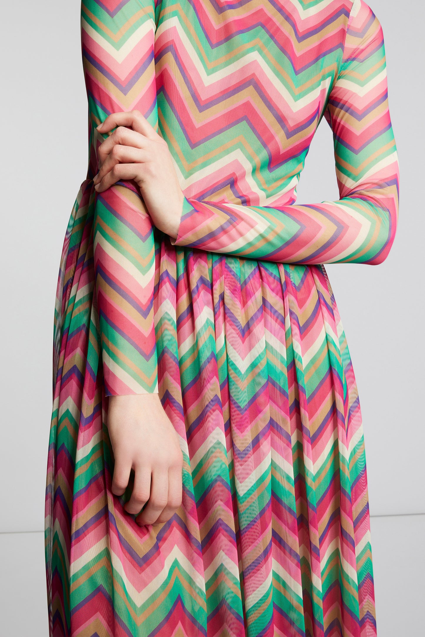 Mesh dress recycled