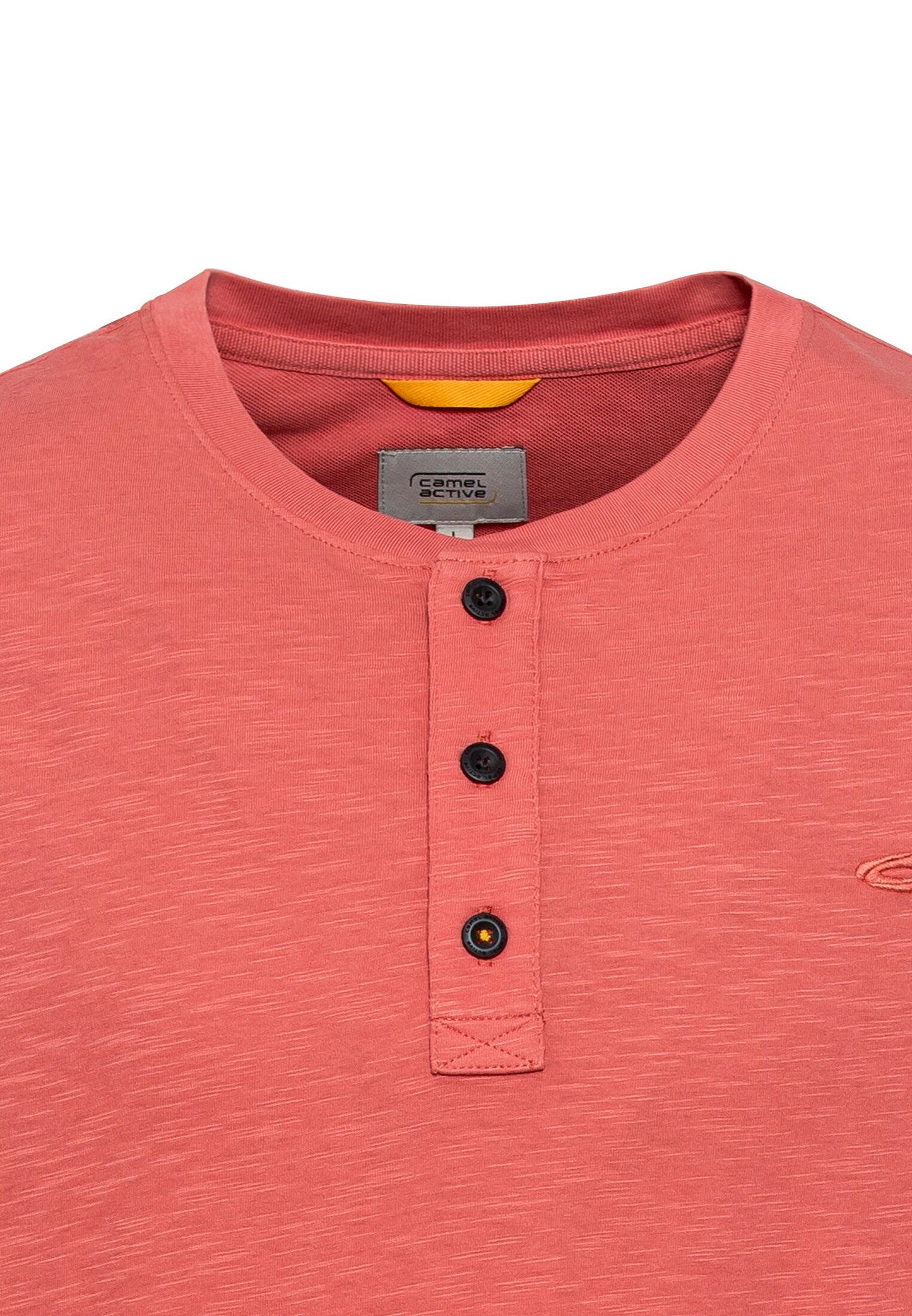 Henley-Shirt aus zertifiziertem Organic Cotton