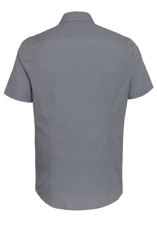 PURE- City Hemd slim fit Halbarm