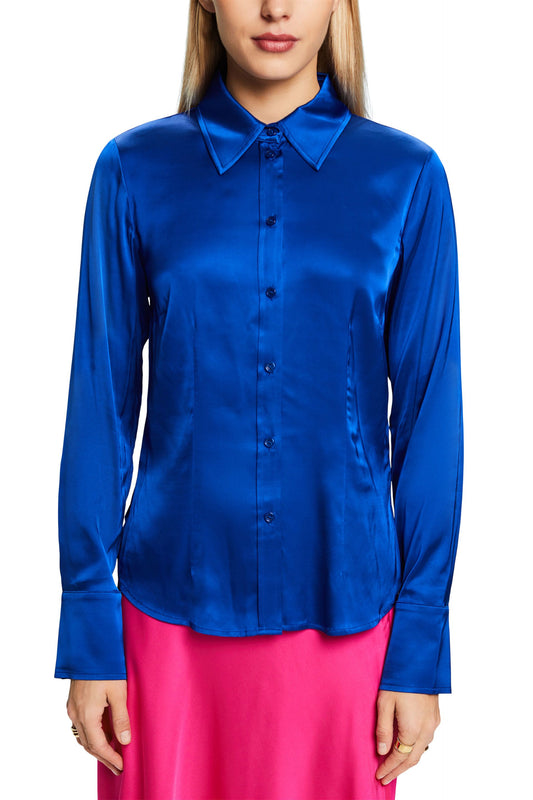 Women Blouses woven long sleeve