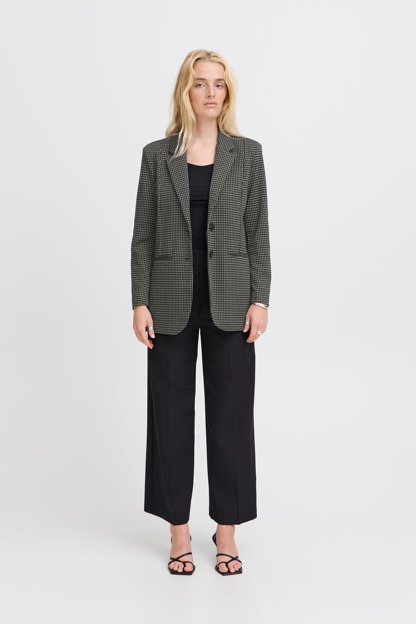 IHKATE HOUNDSTOOTH OVERSIZE BL2