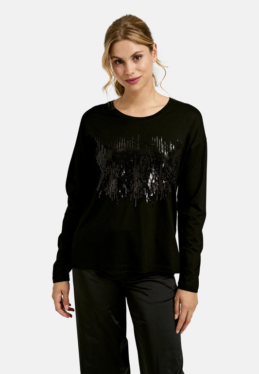 Boxy Longsleeve w roundneck + 1/1 sleeves