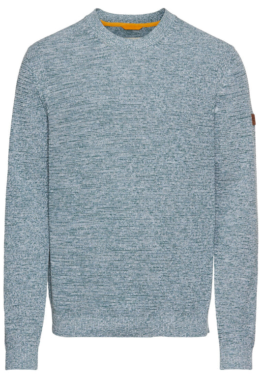 Rundhals Pullover aus Baumwolle