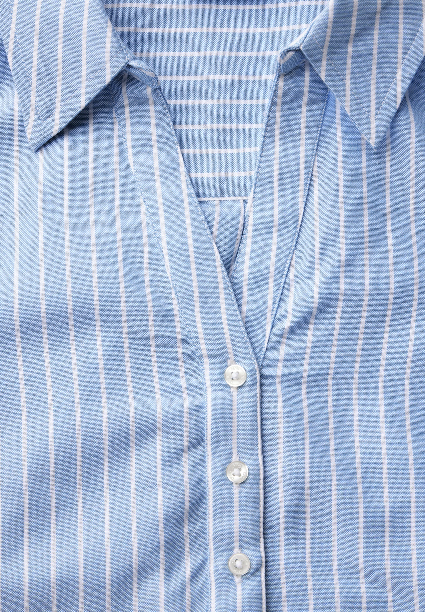 Gestreifte Oxford Bluse