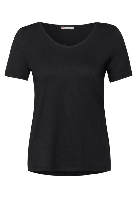 Basic T-Shirt in Unifarbe