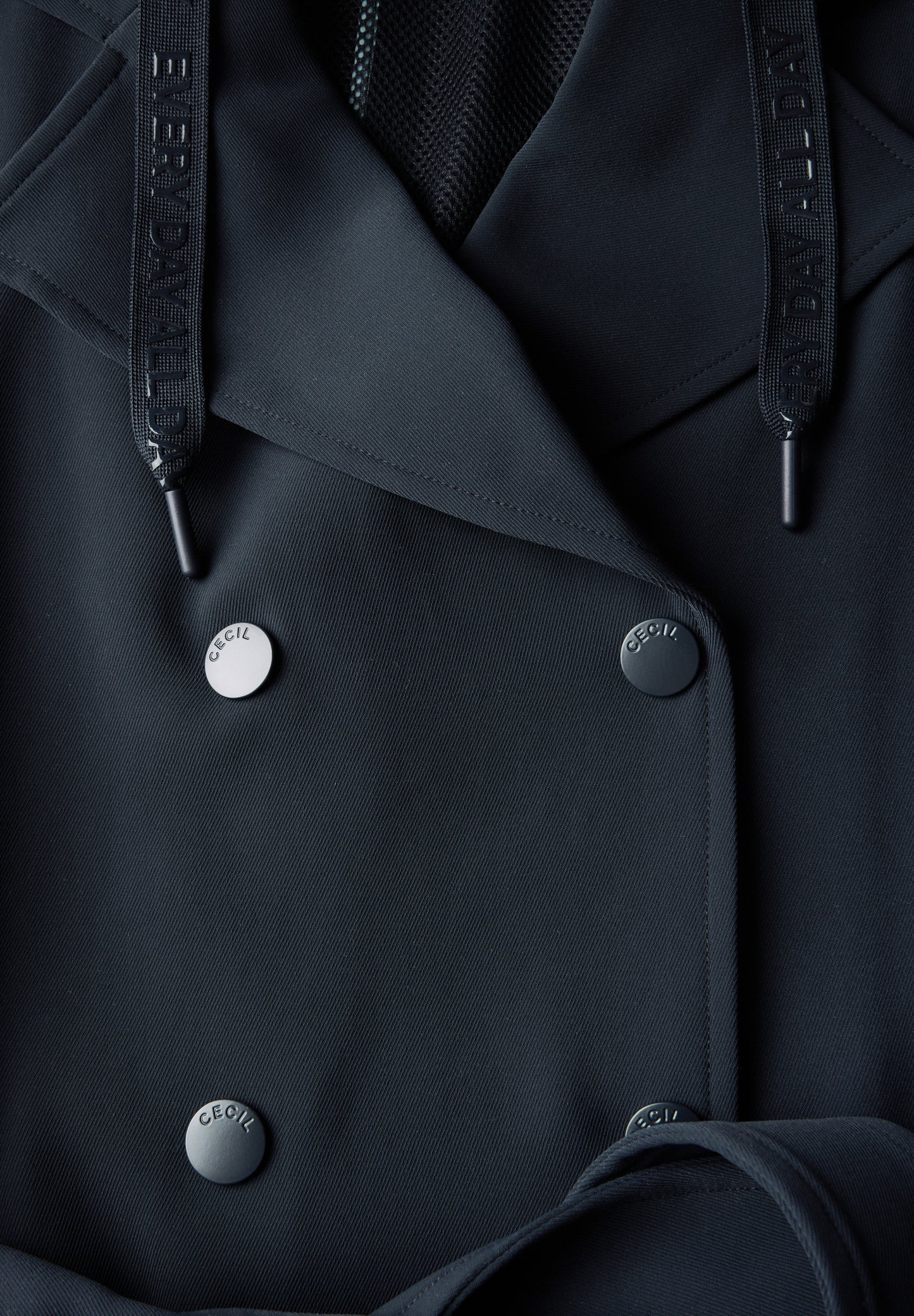 Trenchcoat mit Kapuze