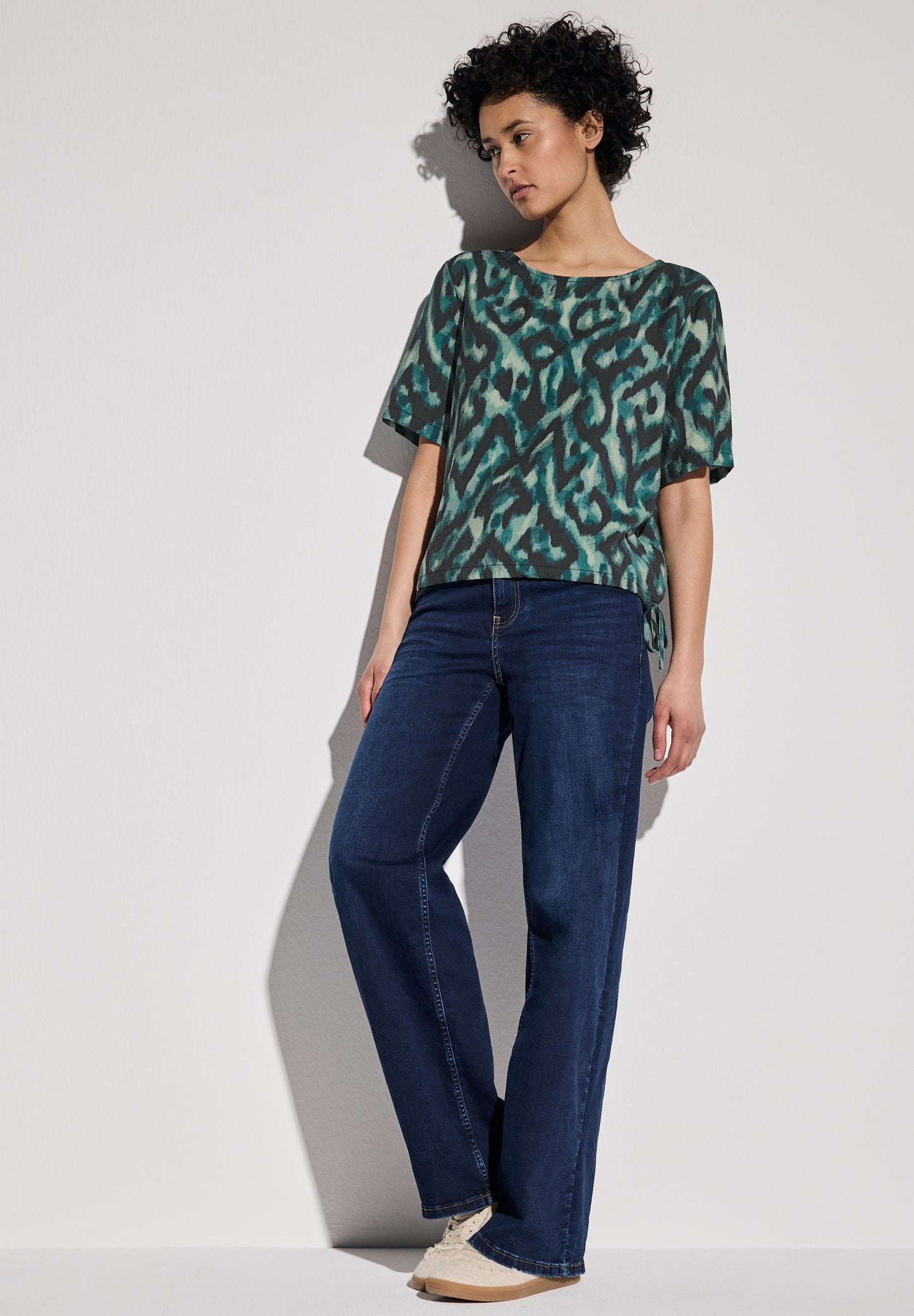 Bluse mit Print