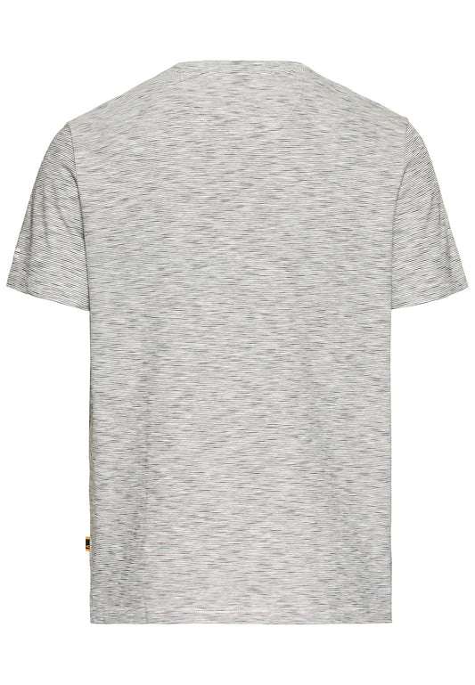 Kurzarm Henley aus reiner Baumwolle