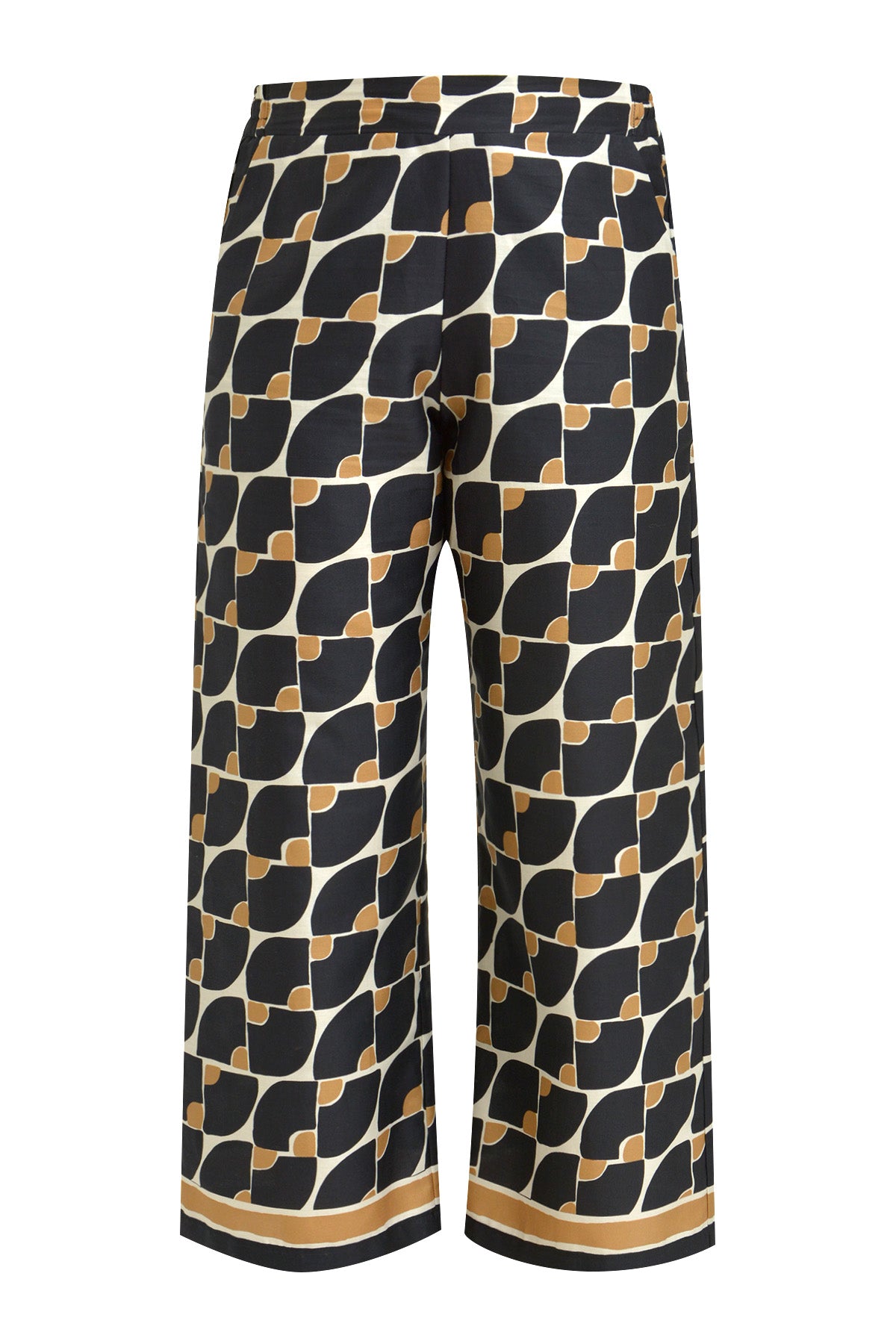 culotte with elastic waist