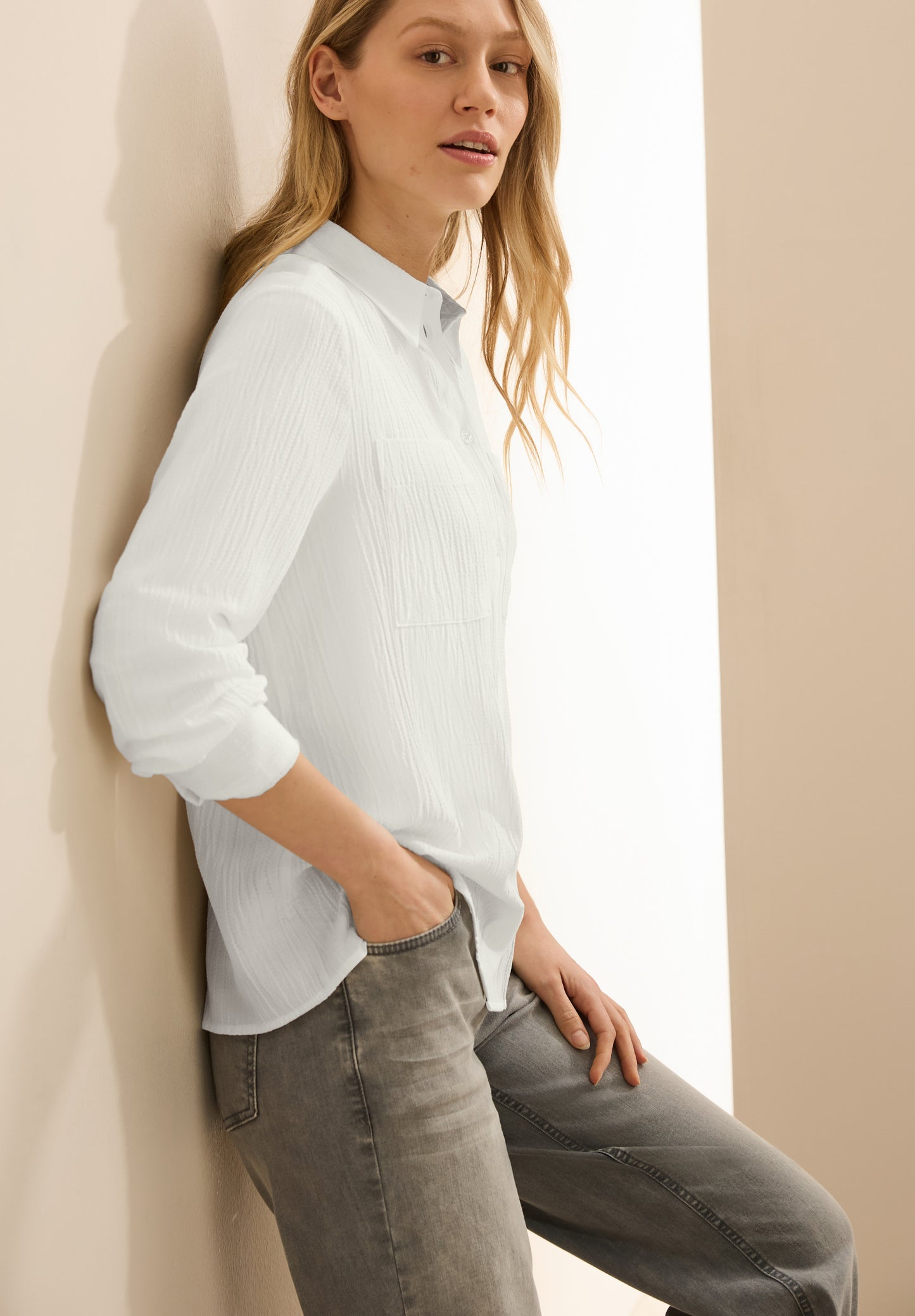 Strukturbluse