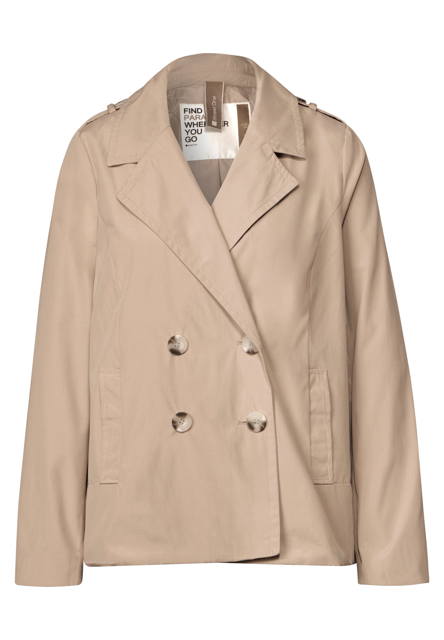 Doppelreihiger Trenchcoat
