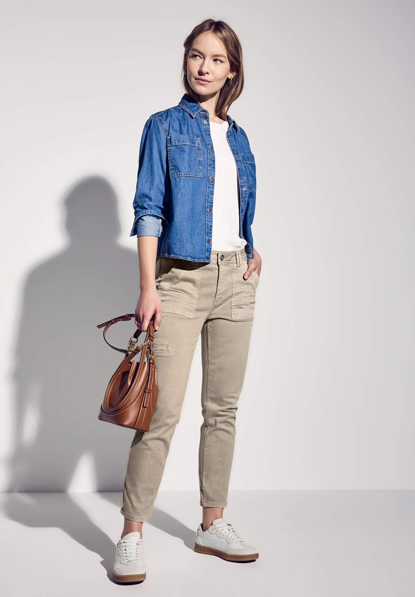 Jeans im Cargo-Look