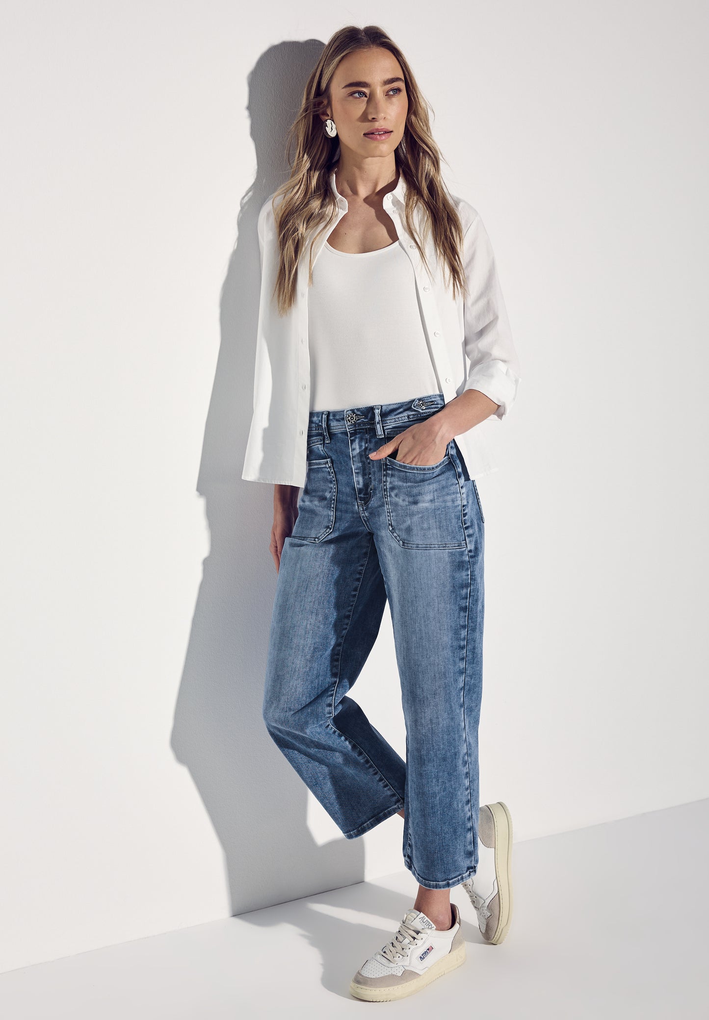 Straight Leg Jeans