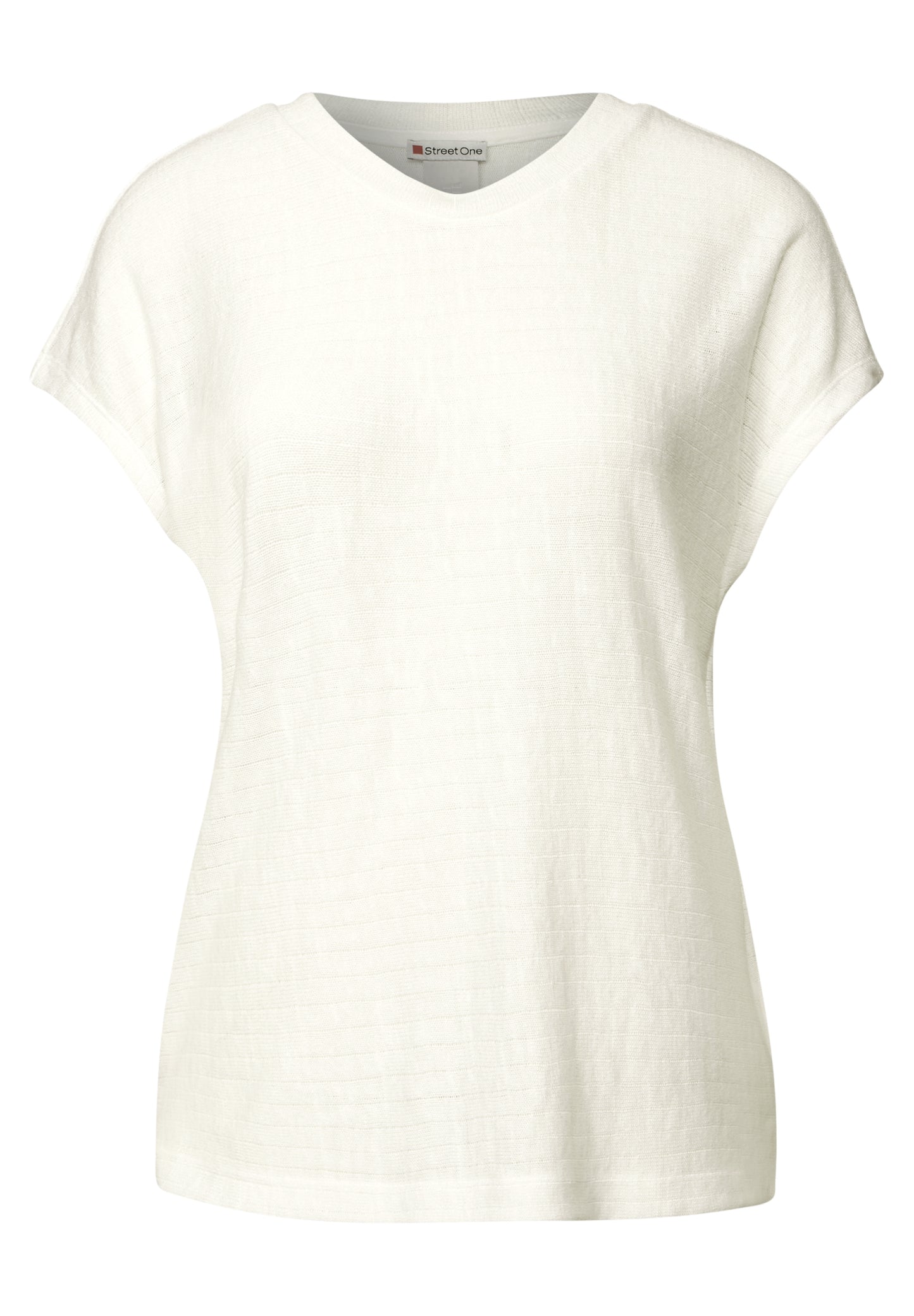 Shirt mit Streifenstruktur