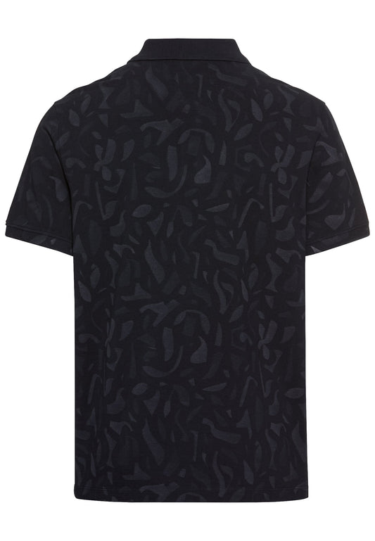 Kurzarm Poloshirt aus reiner Baumwolle