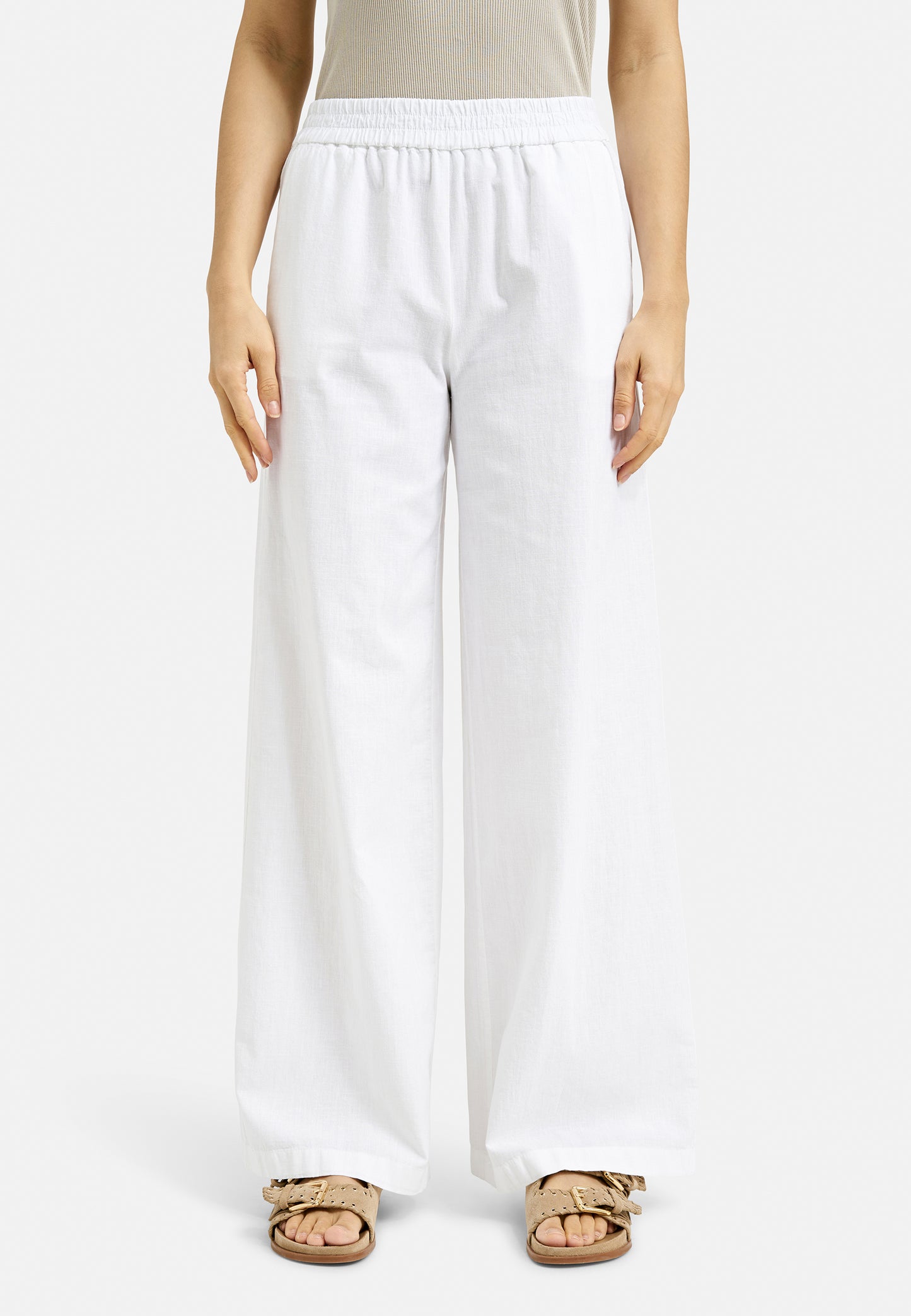 wide leg pant with full length