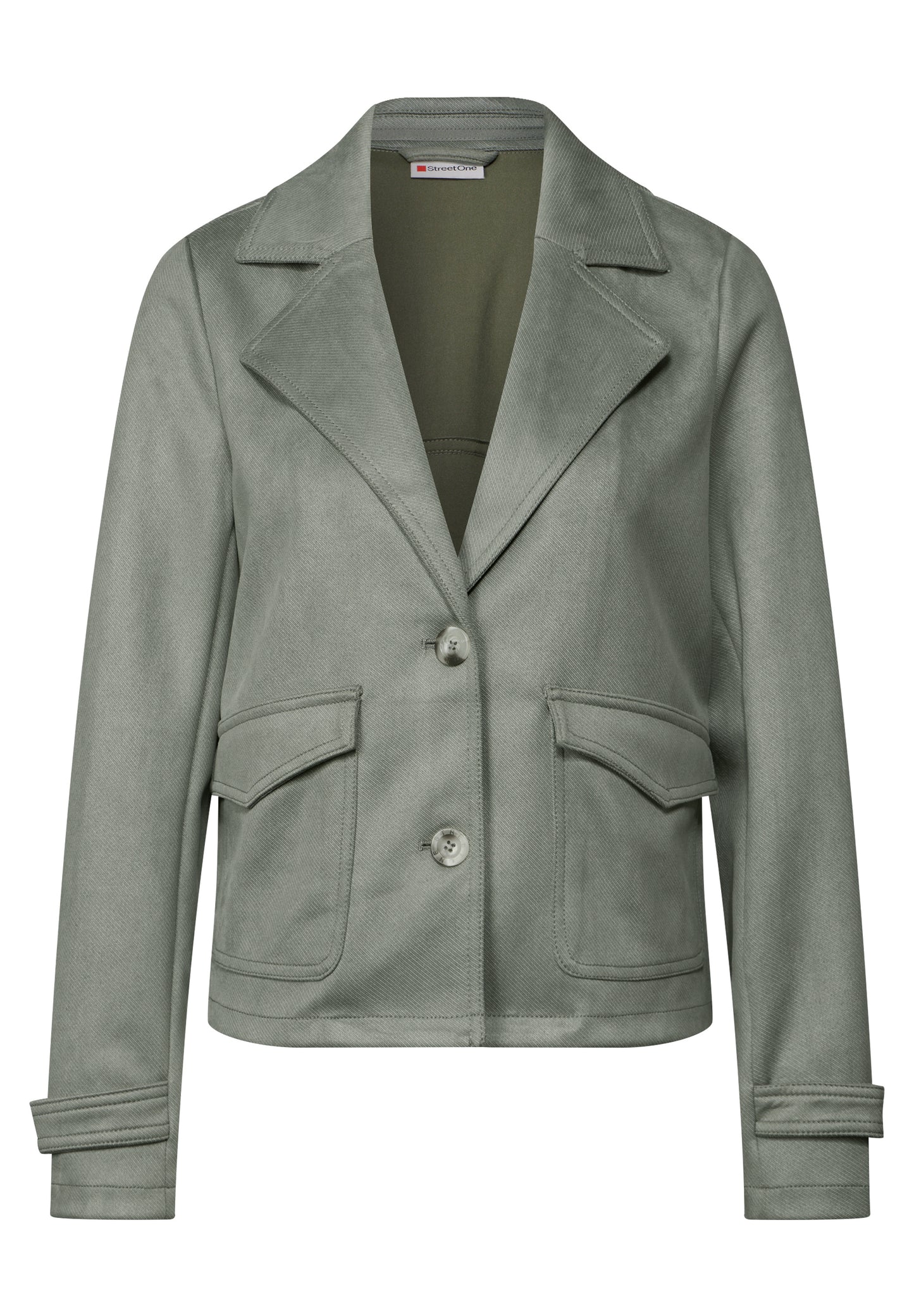 Velours Jacke