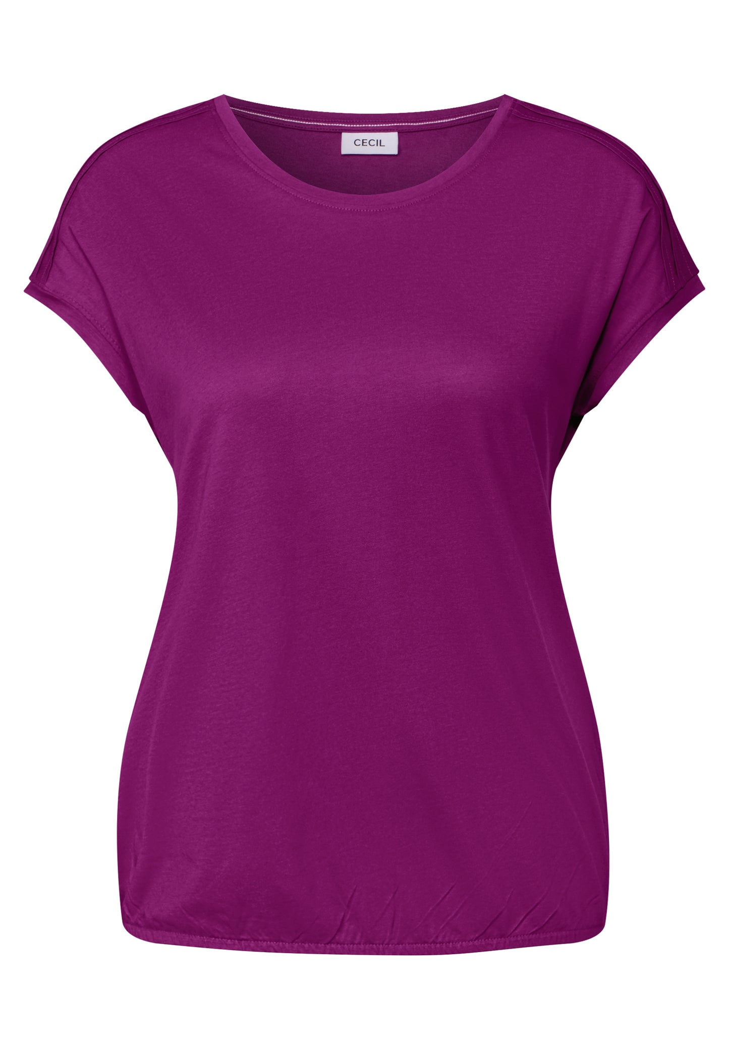 Shirt in Unifarbe