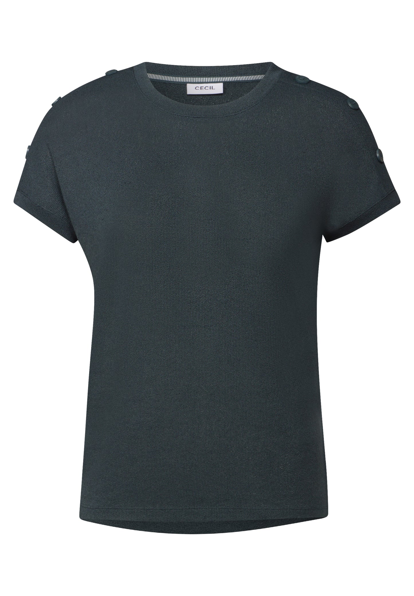 Strukturshirt mit Knöpfen