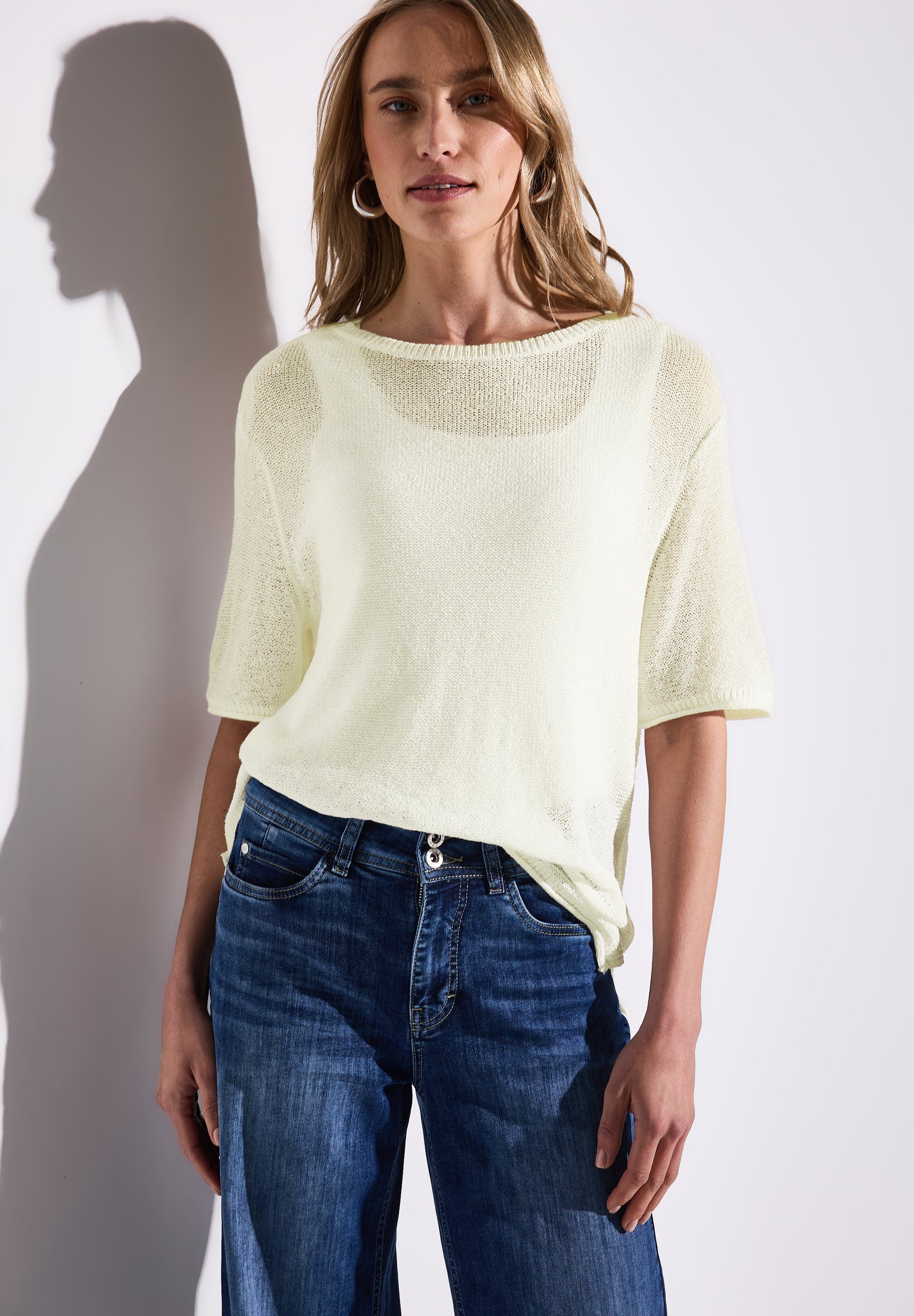 Kurzarmpullover