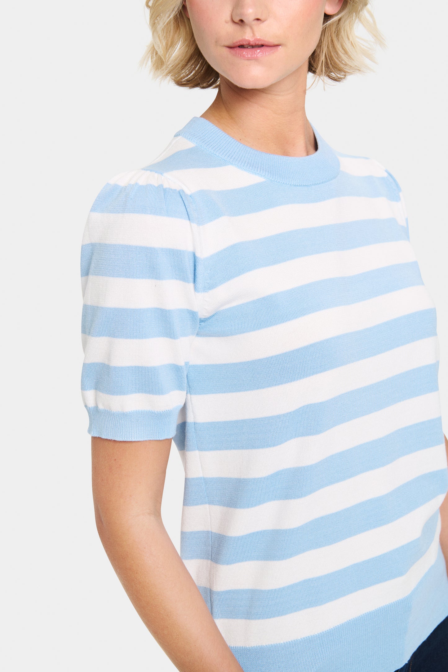 MilaSZ SS Block Stripe Pullover